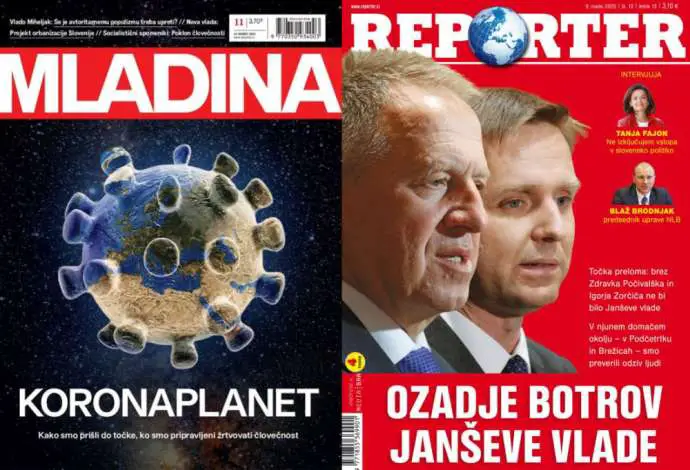 What Mladina &amp; Reporter Are Saying This Week: Janša &amp; COVID-19 vs Počivalšek’s Poker Face