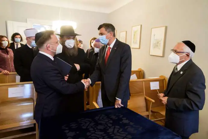 President Pahor at the reopening