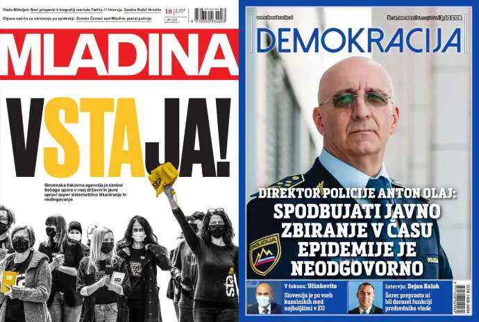 What Mladina &amp; Demokracija Are Saying This Week:  Vaccination Failures vs Cancel Culture