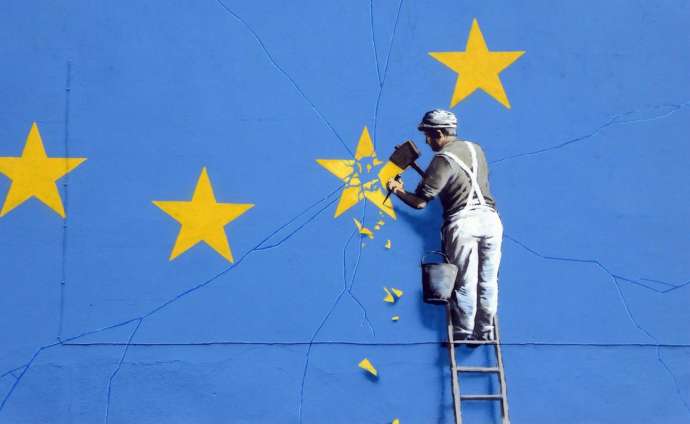 Banksy does Brexit (detail)