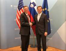 Dr Miro Cerar meets Congressman Gosar