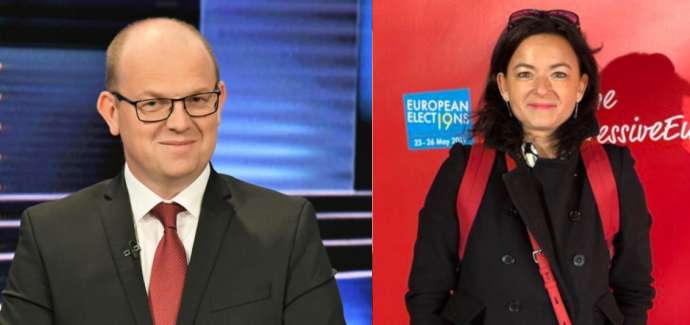 Klemen Grošelj (LMŠ/ALDE) &amp; Tanja Fajon (SD/S&amp;D)