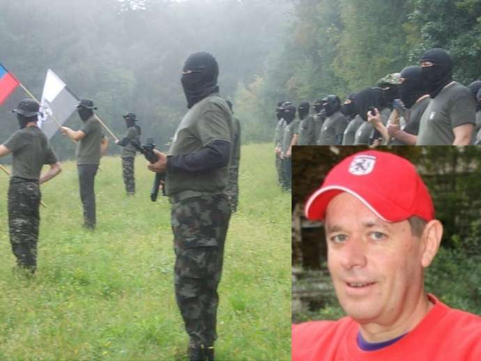 Andrej Šiško and his militia