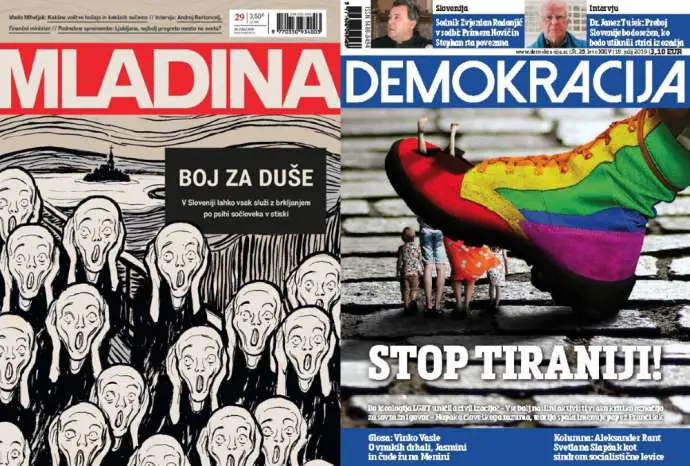 What Mladina &amp; Demokracija Are Saying This Week: Work &amp; Climate Change vs Identitatians