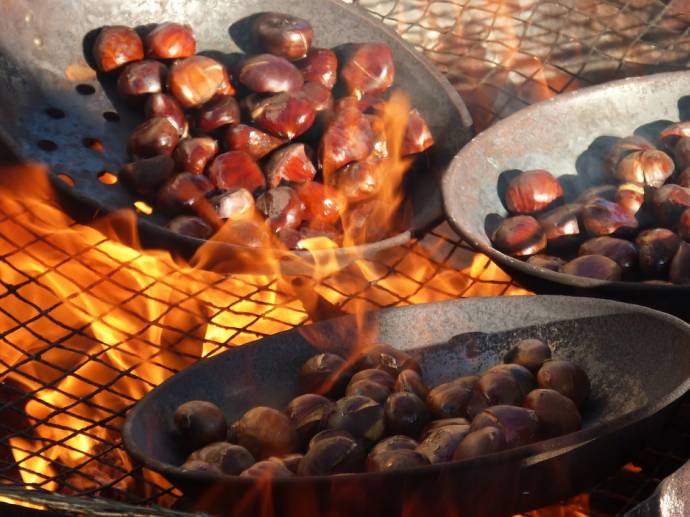 Chestnuts are a feature of the month