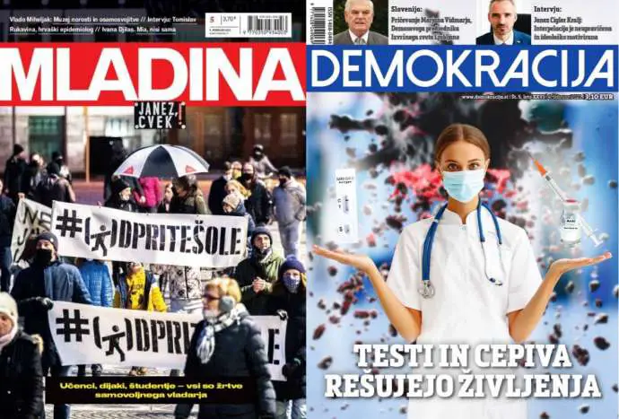 What Mladina &amp; Demokracija Are Saying This Week:  Janša Wants Election vs University Enrolment Delay