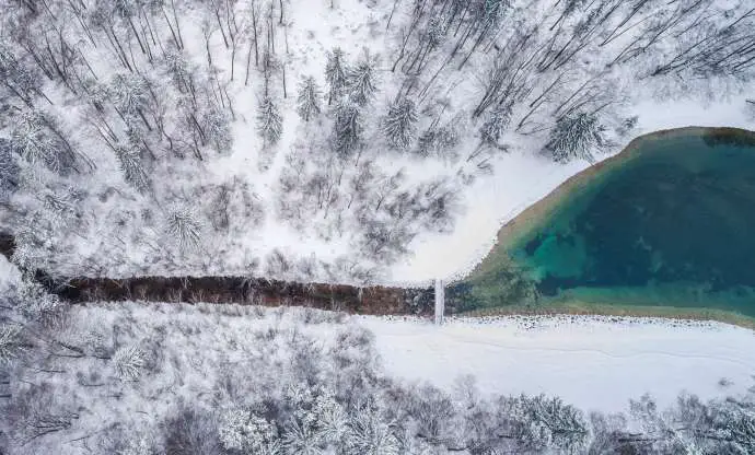 Lake in Winter