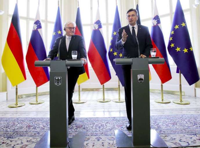 Presidents Steinmeier and Pahor