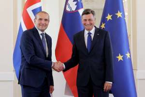 Pahor &amp; Johannesson Talk Ukraine, Western Balkans