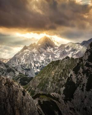 Photo of the Week: Sunset Over Mt. Triglav