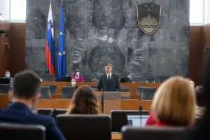 Pahor in Parliament