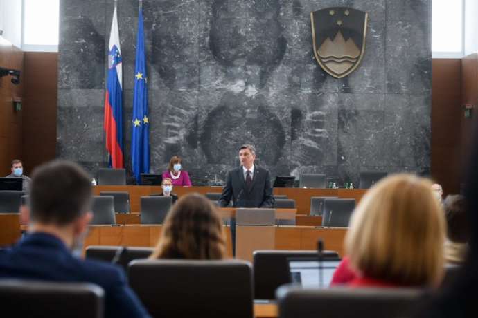 Pahor in Parliament