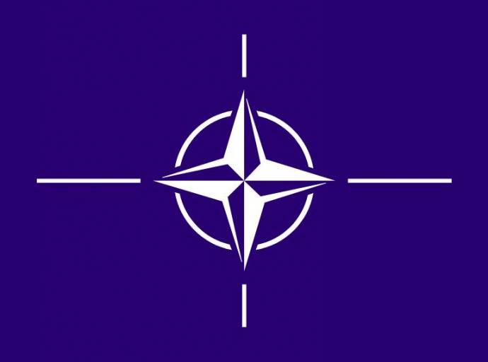 The NATO flag