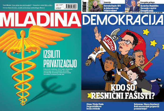 What Mladina &amp; Demokracija Are Saying This Week: Privatising Healthcare &amp; Media Freedom