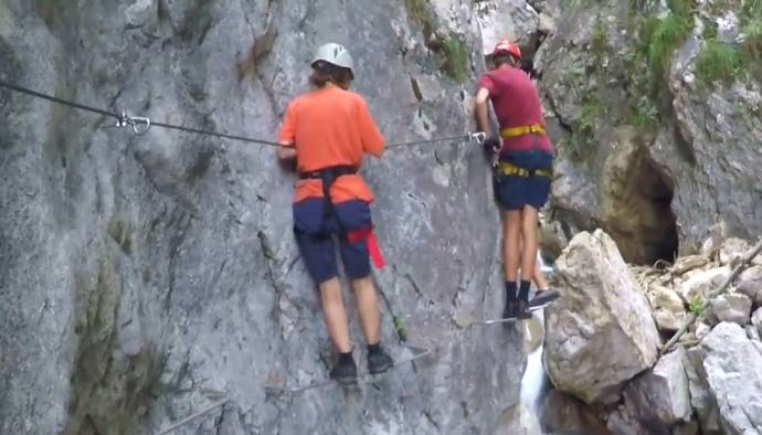 A Slovenian Mountain Adventure, Hvadnik Gorge Via Ferrata