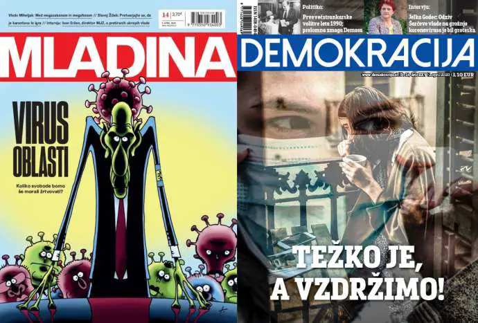 What Mladina &amp; Demokracija Are Saying This Week: Govt Exploits Crisis vs Cultural Marxists in Media