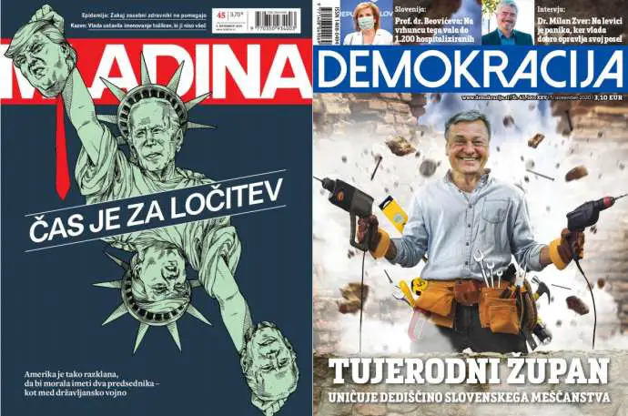 What Mladina &amp; Demokracija Are Saying This Week:  Janša, Pro &amp; Con