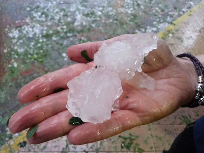 Hailstorms Cause Damage in Northern &amp; Southeast Slovenia (Video)