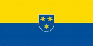The flag of Celje