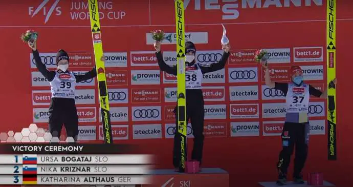 Ski Jumping: Bogataj &amp; Križnar Take Gold, Silver in Oberhof, Zajc Silver in Vikersund (Video)