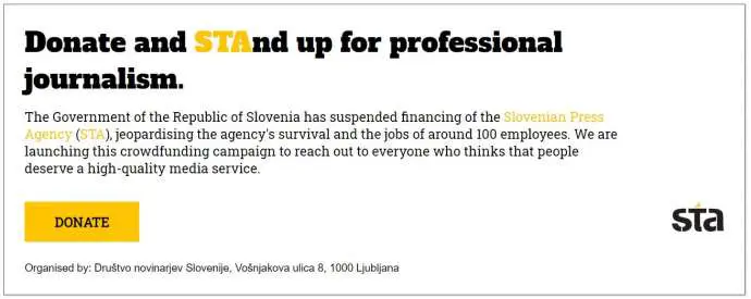 World Press Freedom Day Focuses on Threat to Slovenian Press Agency (Feature)