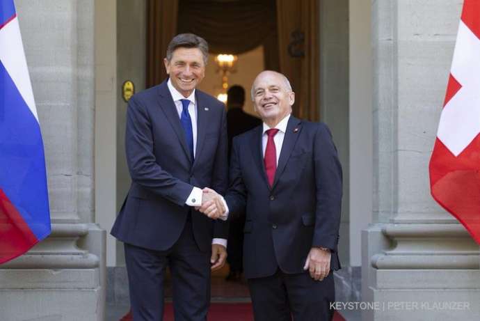 President Borut Pahor and President Ueli Maurer