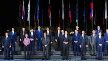 EU leaders in Slovenia