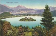 Lake Bled Postcard, 1917