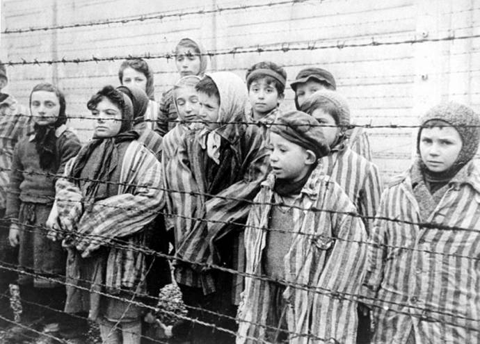 Child survivors of Auschwitz, January 27 1945