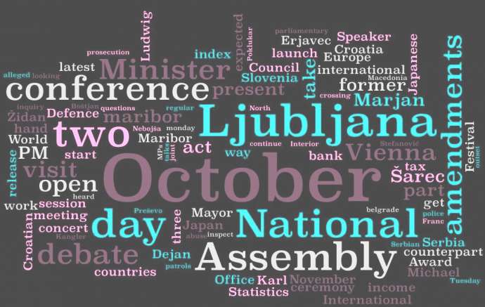 Next Week in Slovenia: 21 - 27 October, 2019