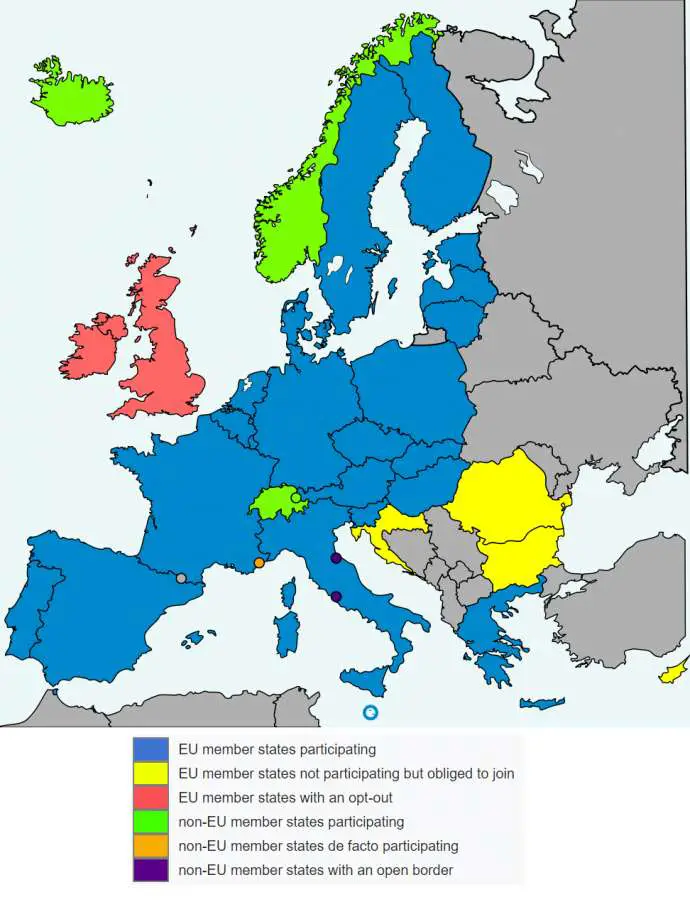 The Schengen Zone