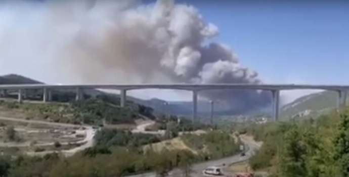 Socerb Fire Moves Closer to Villages of Osp, Prebenico