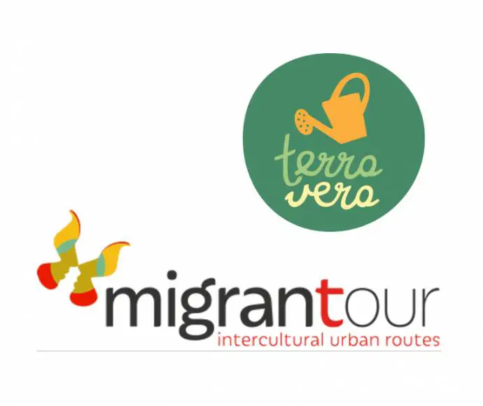 The logos of the two organisations leading the project