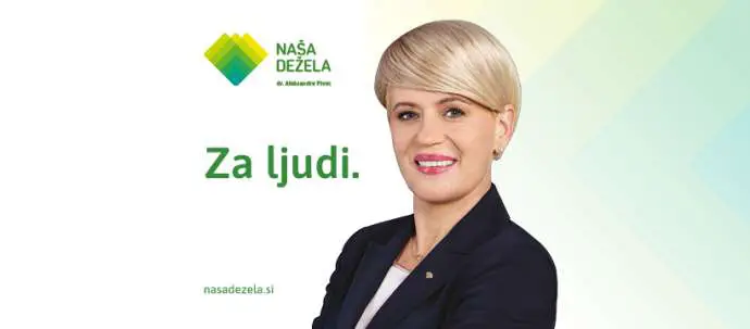 Party leader Aleksandra Pivec