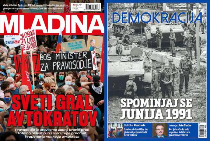 What Mladina &amp; Demokracija Are Saying This Week: Govt Abused Epidemic vs The Exhibitionist Left