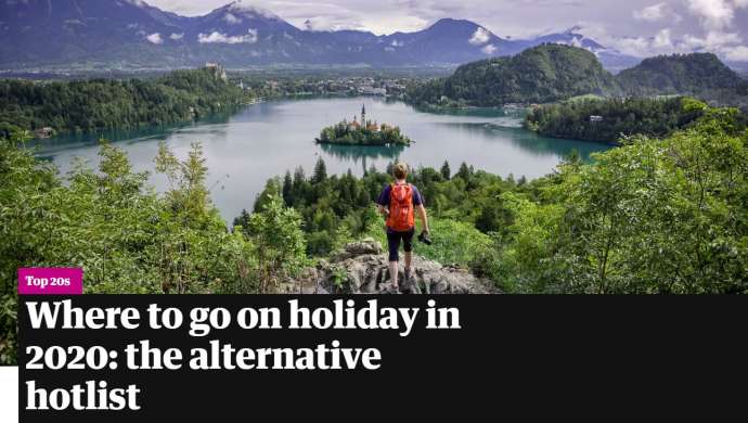 Slovenia Tops Guardian’s “Alternative Hotlist” for 2020