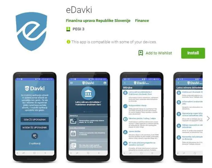 eDavki App Lets You Check Your Taxes Anytime and Anywhere
