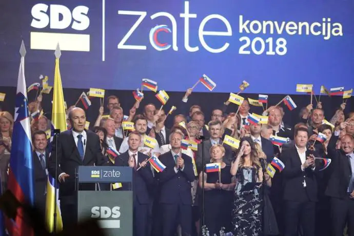 SDS Convention Sets Out Opposition to Migration, Support for Slovene Identity