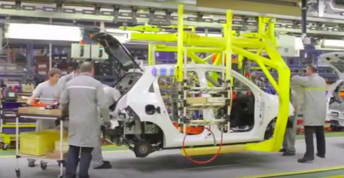 The Revoz, Renault plant in Novo mesto