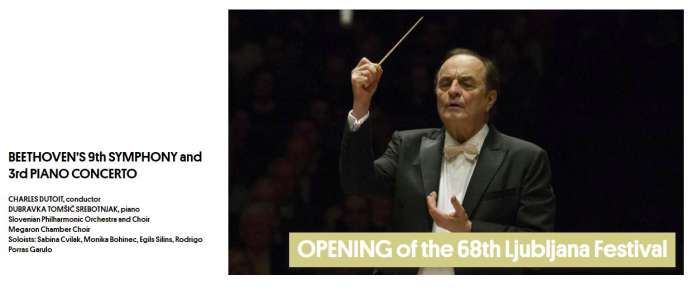 68th Ljubljana Festival Opens With Beethoven, Continues All Summer