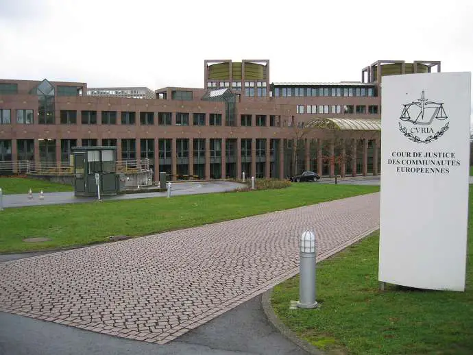 The European Court of Justice, in Luxembourg