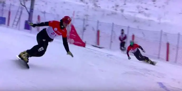 Snowboarding: Košir Wins Parallel Giant Slalom in Korea (Video)