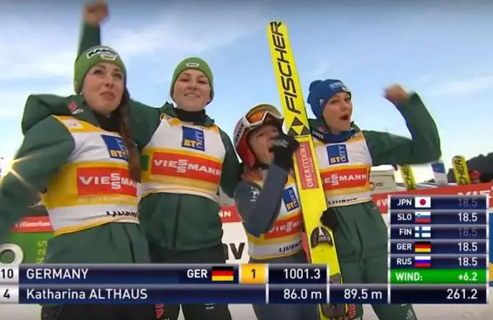 Ski Jumping: German Team 1st in Ljubno, Slovenians 2nd (Videos)