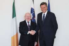 President Michael D. Higgins and President Borut Pahor