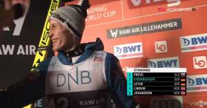 Peter Prevc Wins at Olympic Hill in Lillehammer