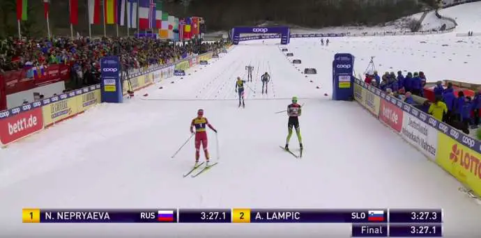 Cross-country Skiing: Lampič 2nd in Oberstdorf World Cup Sprint (Video)