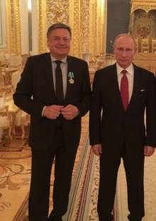 Mayor Janković and President Putin