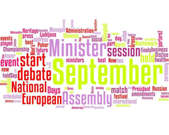 Next Week in Slovenia: 23 - 29 September, 2019