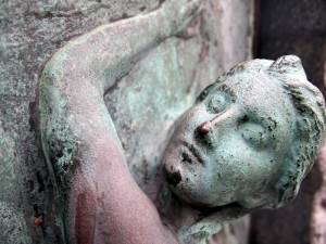 Detail of the Prešeren Monument, Ljubljana