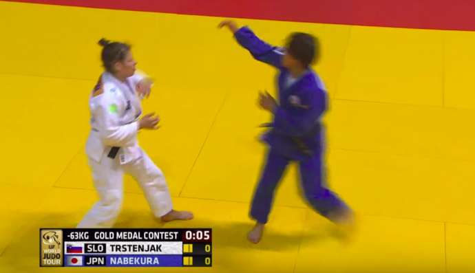 Judo: Trstenjak Takes Gold in Zagreb (Video)